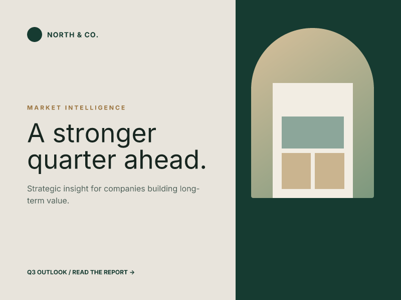 Corporate social media post rendered from HTML and CSS with StarkRender