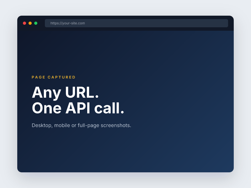 URL screenshot example generated with the StarkRender screenshot API